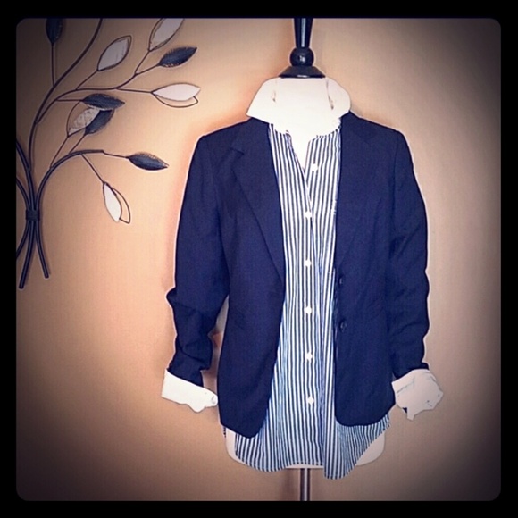 The Limited Jackets & Blazers - The Limited Collection Navy Blazer